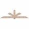 Ekena Millwork Redmond Smooth Timber Gable Bracket, Douglas Fir, 84"W x 24"H x 3 1/2"D x 5 1/2"F, 7/12 Pitch GBW084X24X0406RED00SDF - alternate 1